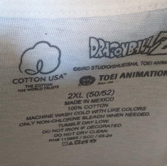 Dragon Ball Z. T-Shirt Size 2XL, Graphic Tee, Crunchyroll - Picture 3 of 4